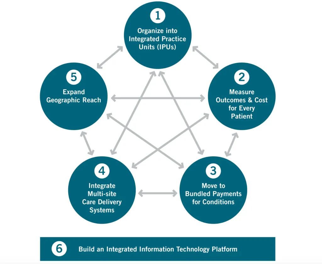 Image illustrating the Healthcare delivery diagram