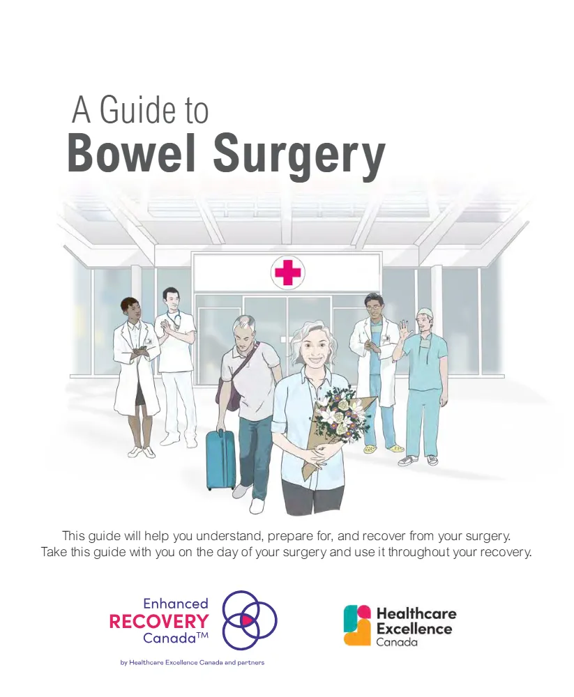 ERC Colorectal Surgery Booklet cover