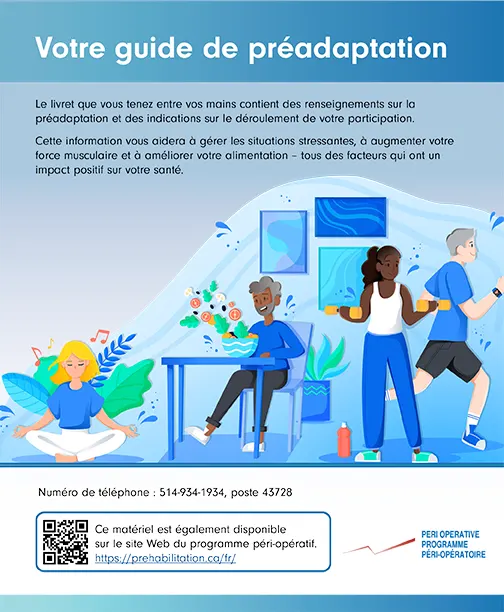 Couverture du guide de préhabilitation