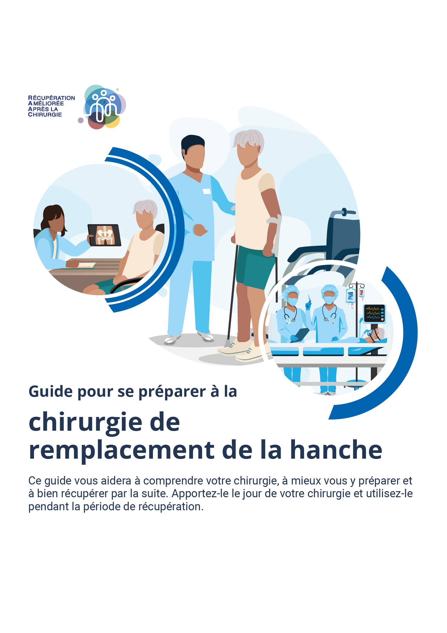 Le guide de l'arthroplastie de la hanche e-book cover Version française