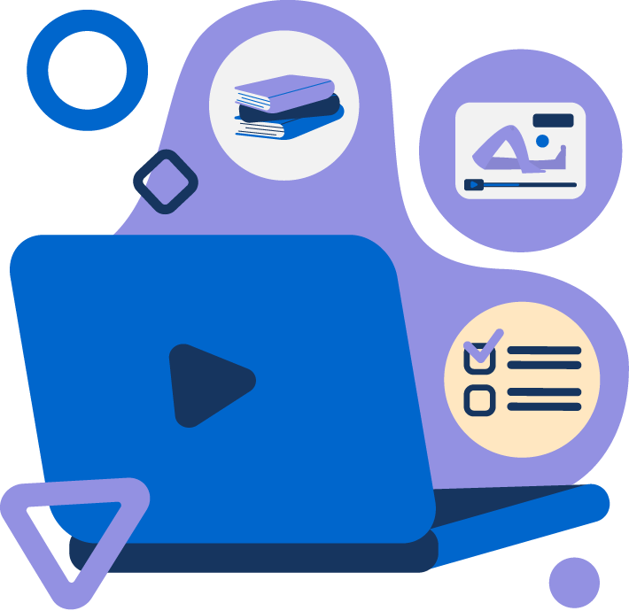 Illustration of laptop