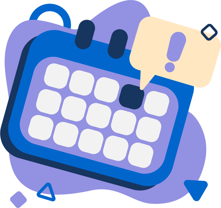 Illustration of calendar