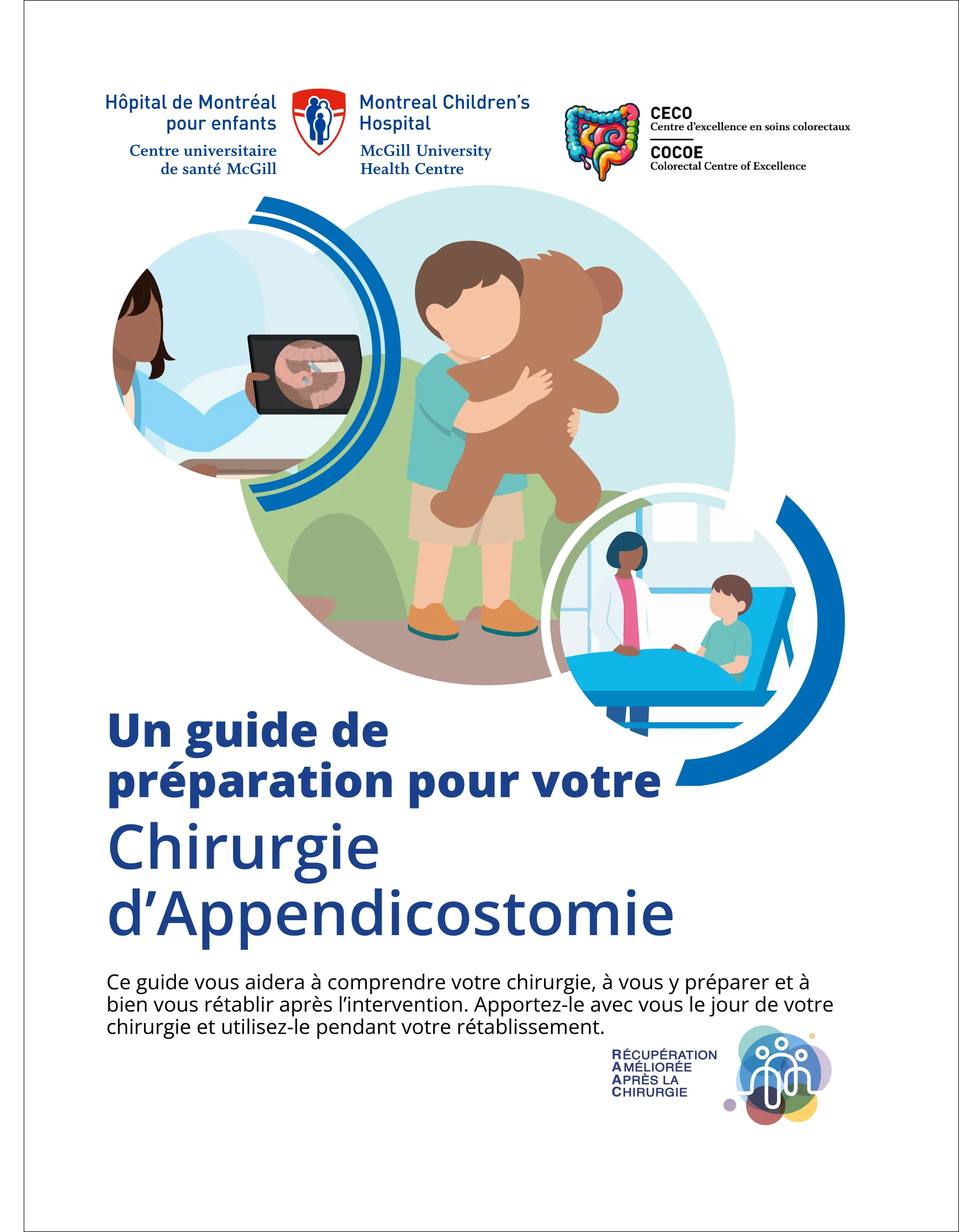 A guide to preparing for your Appendicostomy Surgery booklet cover.