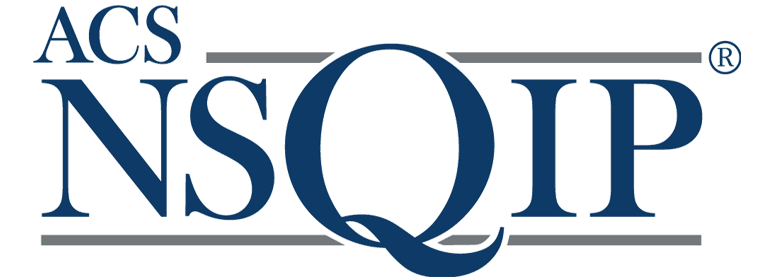 ACS NSQIP logo.